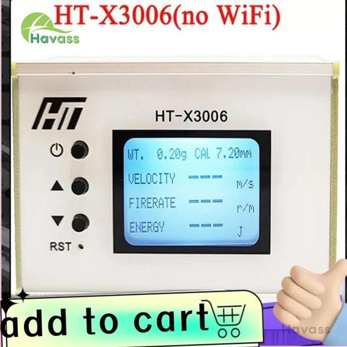 Chrono HT X3006 Wifi Version 2025 Original Hante 100% Alat Ukur Kecepatan FPS Chronograph HT-X3006