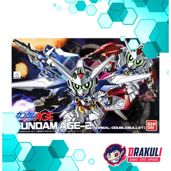 BANDAI Plamo BB371 Gundam Age-2 [Normal.Double Bullet]