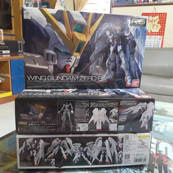 GUNDAM Rg 17 WING GUNDAM ZERO EW 94380 / 61602 ORIGINAL BANDAI