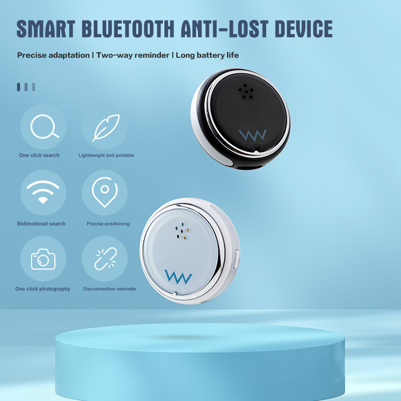 RYRA Pelacak GPS Mini Pintar AirTag Gelang Antihilang Pencari Lokasi GPS Pelacak Tahan Air untuk Tas