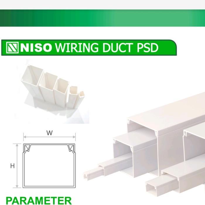 "New" Kabel duct kabel dak tray pelindung kabel 25x40(mm) (2,5x4,0cm)