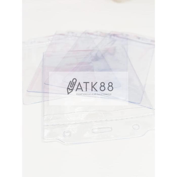 "New" Name Tag Plastik / Id card 10,5 x 14 cm (10 pcs)