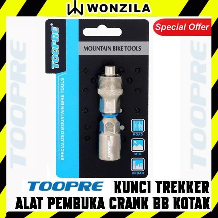 Toopre Kunci Treker Alat Pembuka Crank BB Kotak Trekker Puller Wonzila
