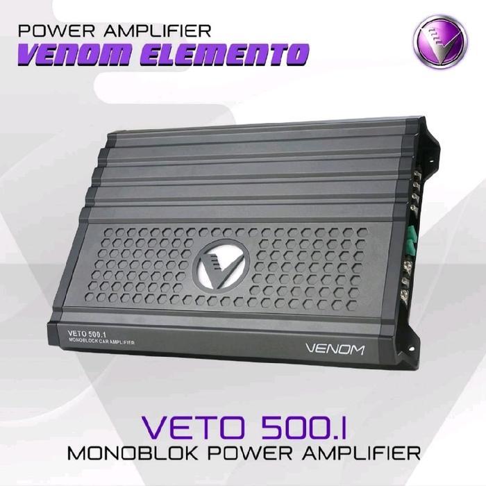 power mobil monoblok 1 channel venom elemento veto original