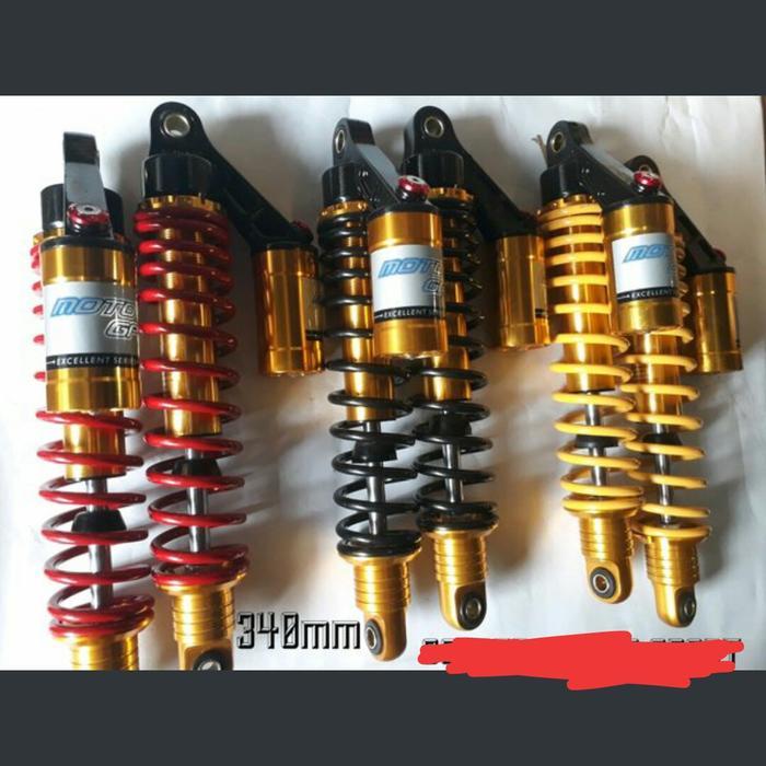 Shock Breaker Belakang Tabung Atas Merek Motogp Uk 340Mm Supra