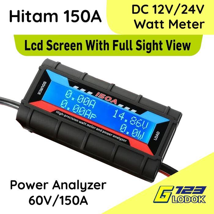 Digital Watt Volt Ampere Meter Pengukur Power Arus Daya Listrik Pln Rc Drone Aki Baterai Lipo