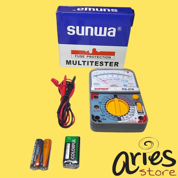 Multitester Sunwa Ks 278 Multi Tester Sunwa