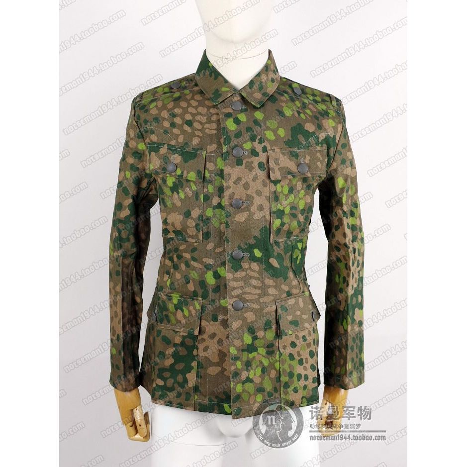 Cosplay German Elite Dot44 Camouflage Coat Jacket Tunic And Pants Trousers M43 Field Work Wear
