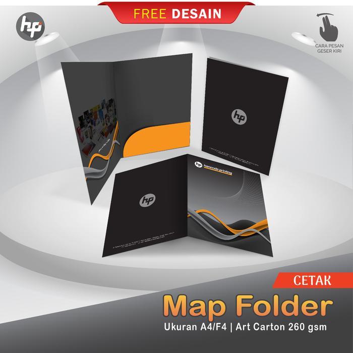Cetak Map Folder, Map Kantor, Map Sekolah Custom Design
