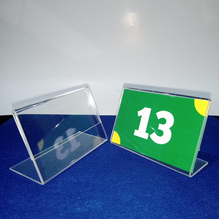akrilik nomer meja