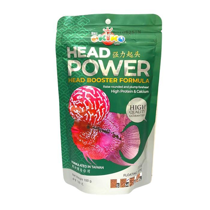 (COD) Okiko Head Power Pelet Ikan Louhan 100gr