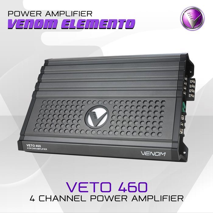 Venom Elemento Power Amplifier Speaker Mobil Veto 460