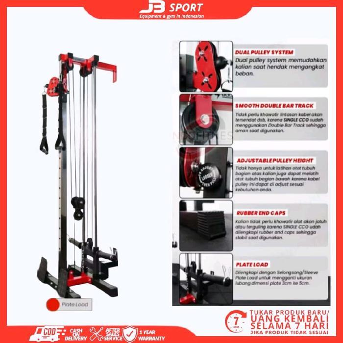 TERLARIS Single cable crossover/alat gym/fitnes alat angkat beban