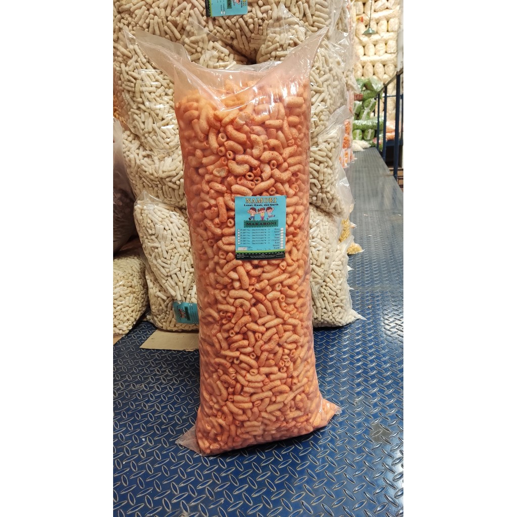 Makaroni Namori Balado Snack kiloan Grosir