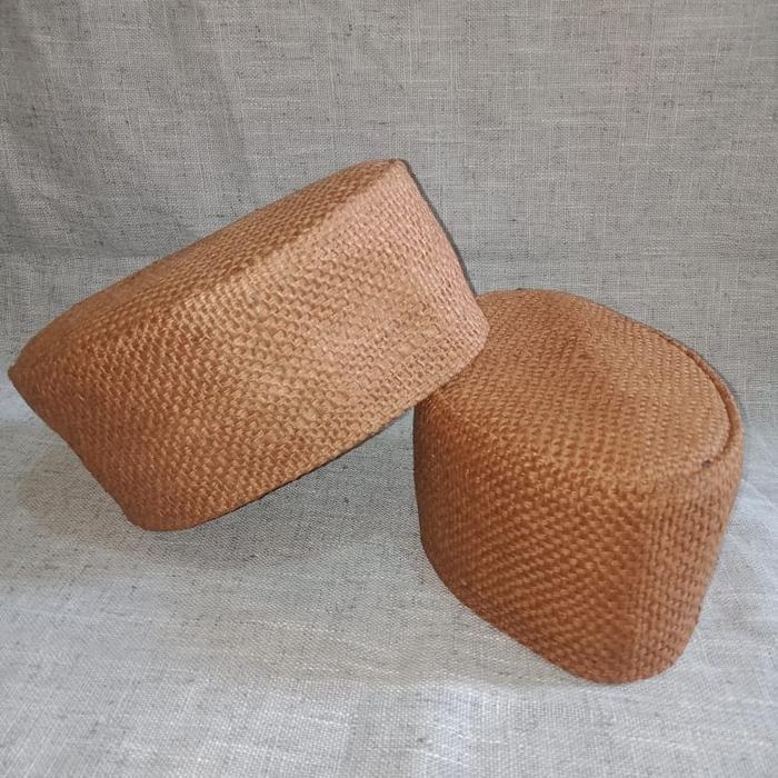 Peci Goni Original Asli Bahan Goni - Kopiah Muslim Songkok Santri Nyaman Keren