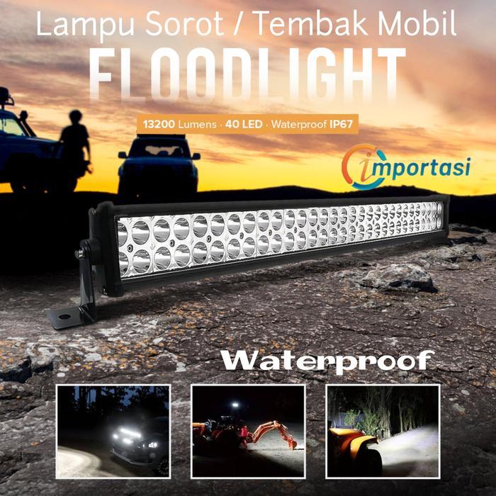 Auxtings Lampu Tembak Sorot Tembak Mobil Touring Offroad Floodlight