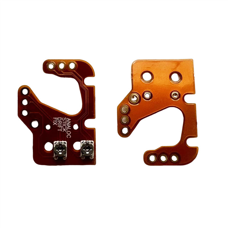 R6W--10 Piece Gamepad Joystick Drift Repair Board Controller Analog Thumb Stick Drift Fix Mod Gold