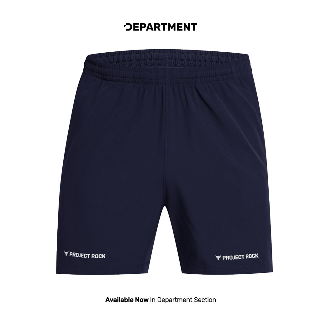 UNDER ARMOUR PROJECT ROCK ULTIMATE 5" Celana Training Pria 1384217410 ORI