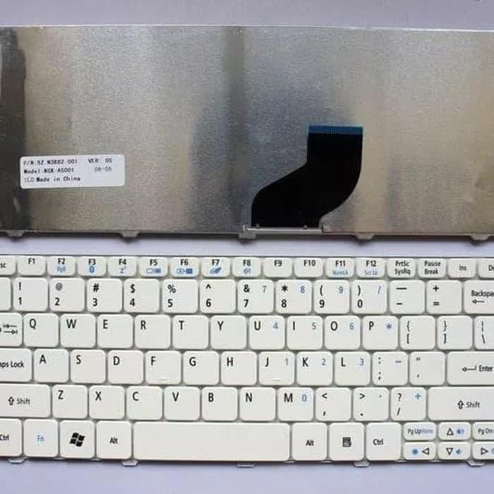 Keyboard ACER Aspire One HAPPY N55D White