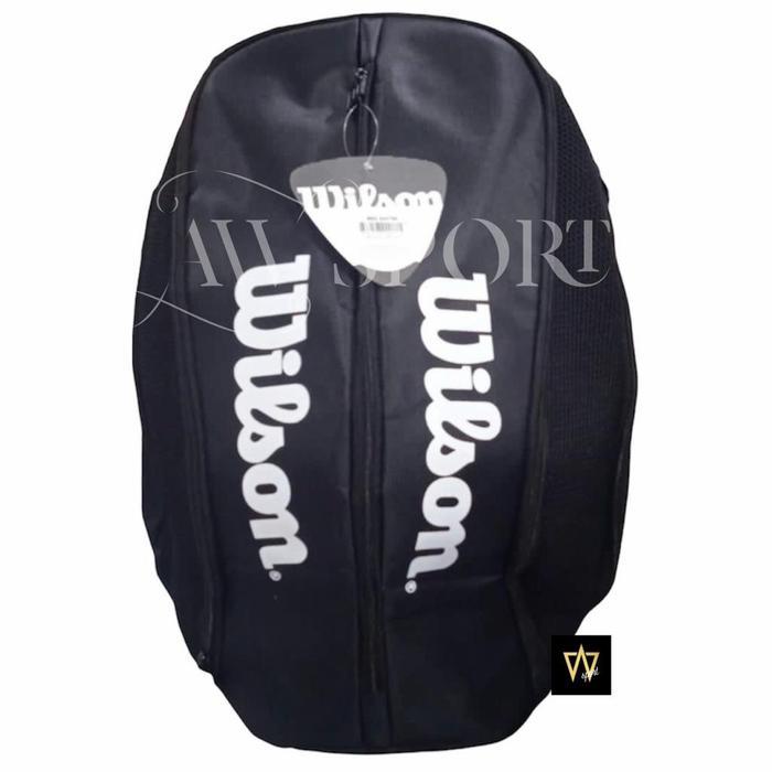 terlaris Tas Wilson Punggung WRZ 842798 (Black-Black) / Tas Tenis Wilson 100% ori