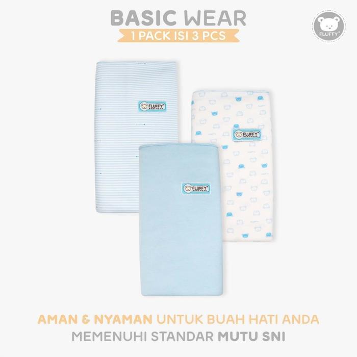 Bedong Fluffy Baby Wear Kain Bedong Bayi Newborn Lembut & Nyaman