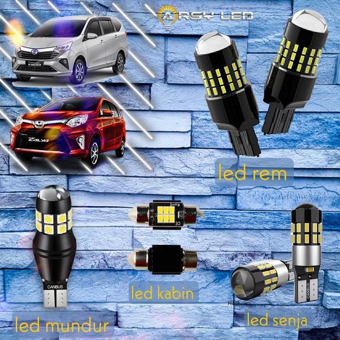 ARSYLED Paket lampu LED Calya Sigra Senja Rem Mundur Kabin Lensa Mobil