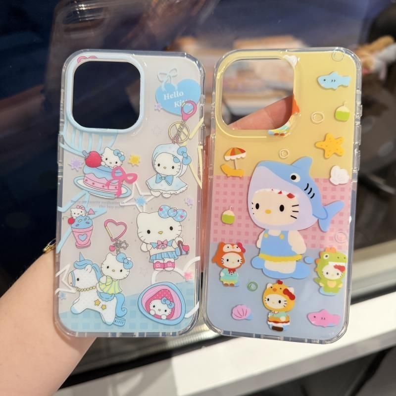 Ikan Girl Hello Kitty Fancy Kue Casing Hp Redmi 15 15C 13 13X 12 5G 10C 12C 10A 9 9A 9T A3 A5 13C 14