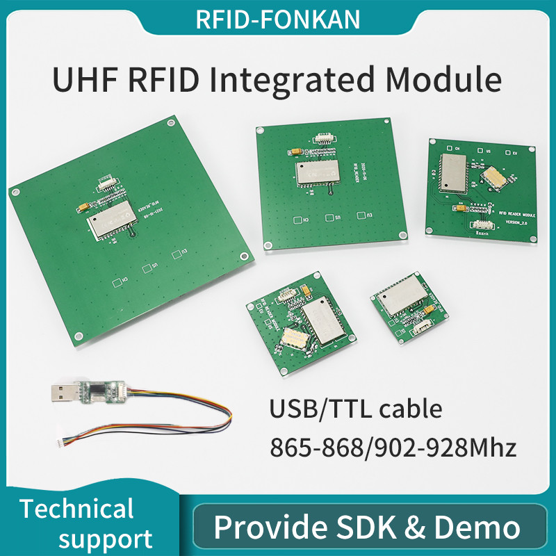 UHF RFID Tag Reader Integrated Module Access Control UHF RFID Reader Module for Management