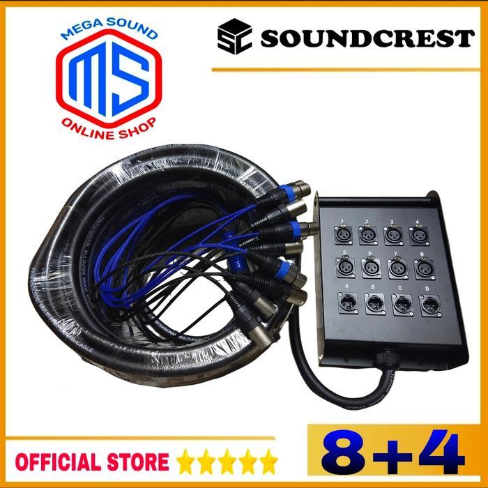 Kabel Snake 8ch input 4output Soundcrest