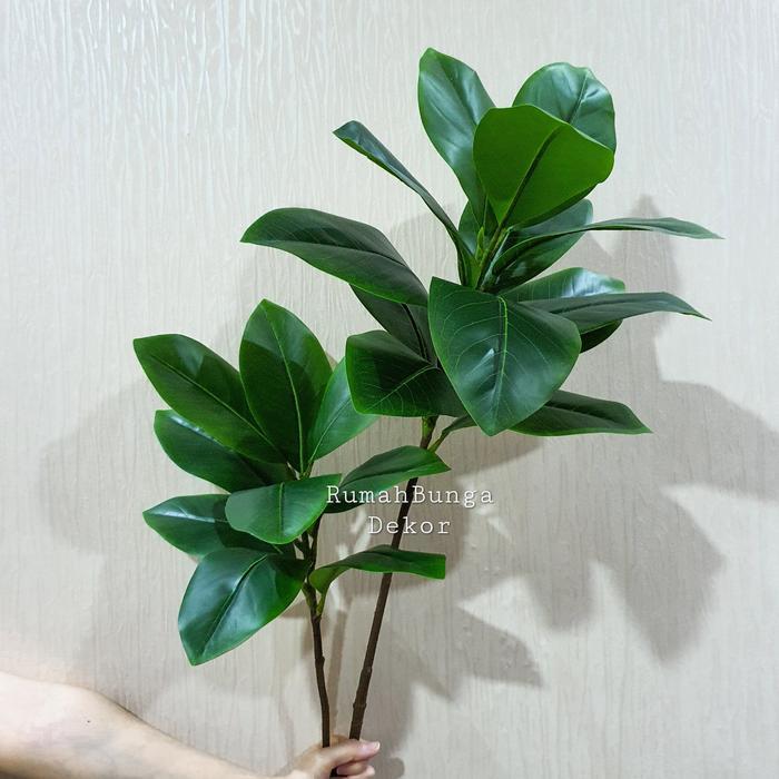 Pohon Karet Kebo Artificial Premium Cabang 2 Terbaik