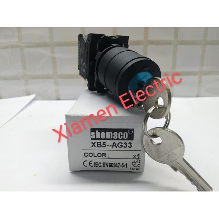 Key Selector Switch (Mantained) XB5-AG33 / XB5AG33 2NO