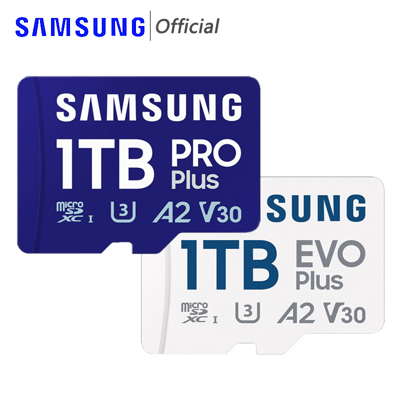 SAMSUNG EVO Plus SD Card 1tb 128gb 64gb 512gb 256gb Micro SD Pro Flash Memory Card SD Memory U3 4K