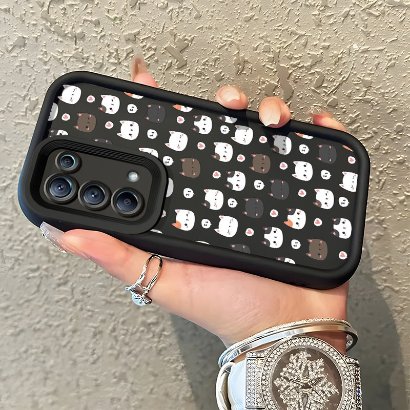 Casing Hp OPPO Reno 5 4G Reno 5 5G Reno5 Reno 5K 5G Reno5 K Find X3 Lite Case Casing Kepala kucing p