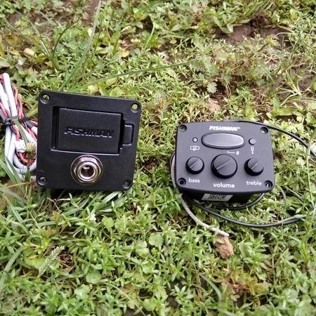 Preamp Gitar Akustik Fishman Isys Mini EQ-2 Band With Tuner - IM