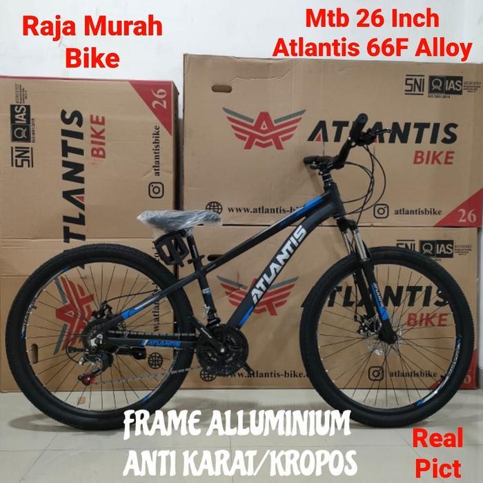 Sepeda Gunung Mtb 26 Inch Atlantis AT 66F Alloy Sepeda Gunung Atlantis AT 66F 26 Inch Frame Alloy 21