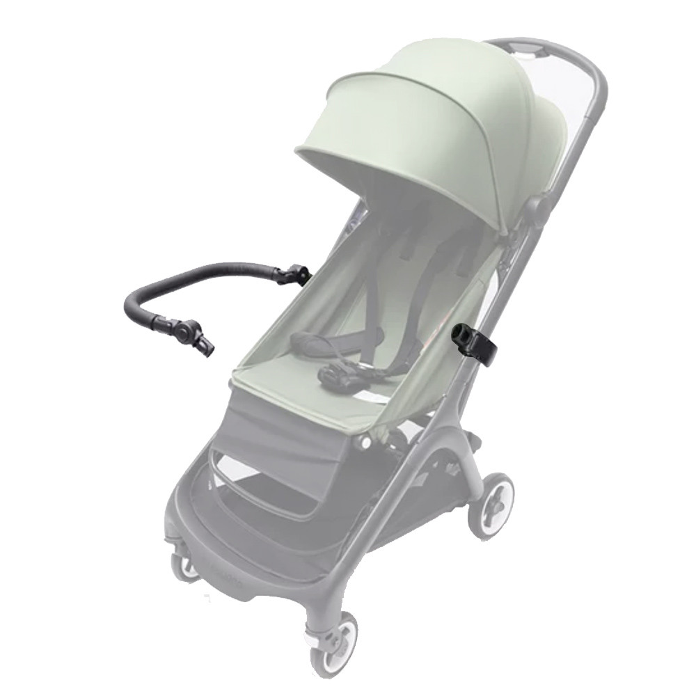Buggy Bumper Bar For Bugaboo Butterfly Stroller Armrest One side Openable Foldable With Leather