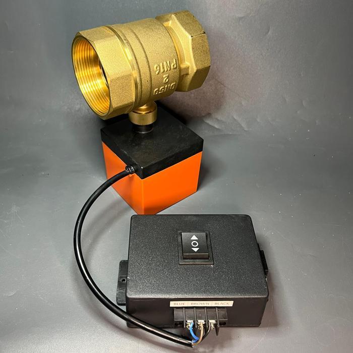 Saklar Motorized Valve Remote Motorized Ball Valve Push Button Momentary