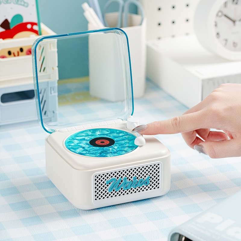 White Noise Bluetooth Speaker Mini Retro Portable Vintage Sleep Aid Bluetooth Speaker wireless