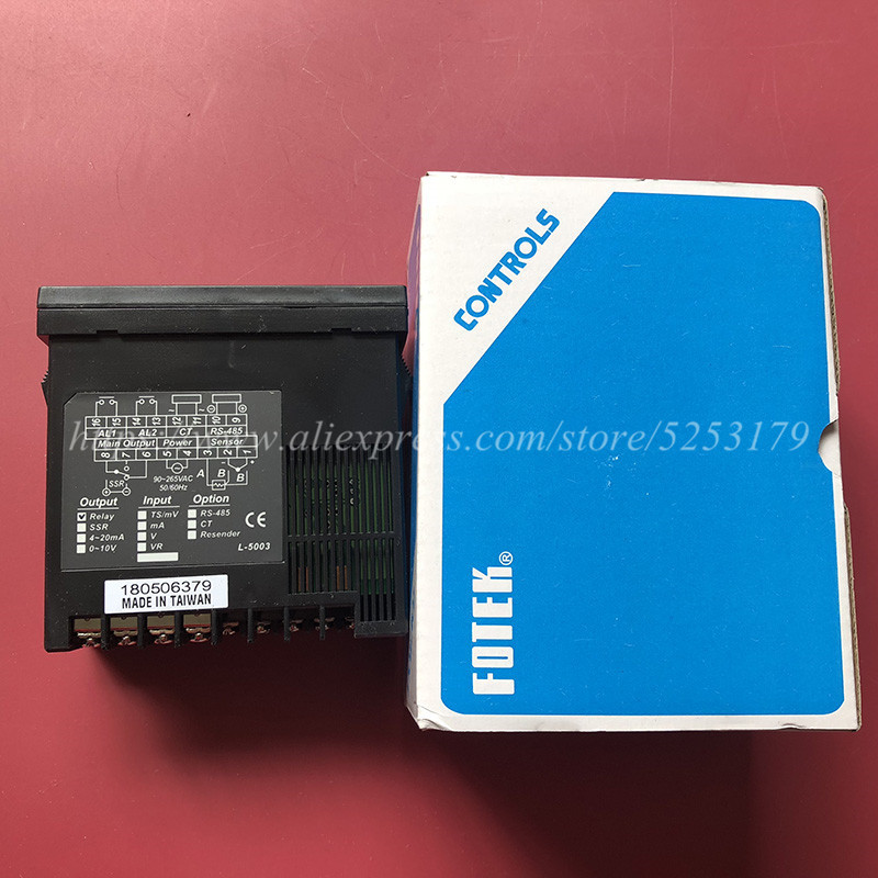 Mt20-R-E Relay Output Fotek Pid+Fuzzy Temperature Controller New Original 48*96*80