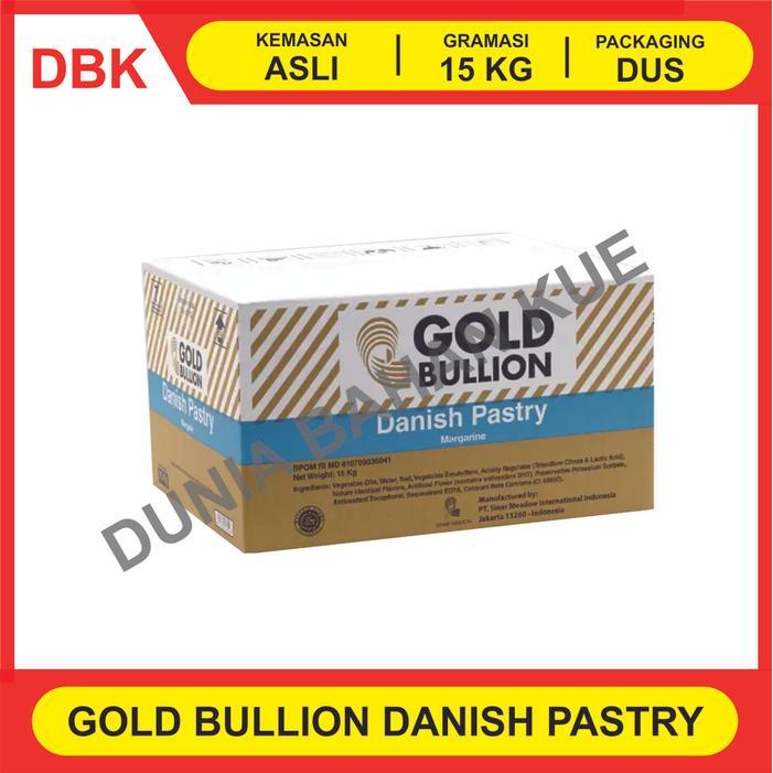 KORSVET GOLD BULLION DANISH PASTRY UNTUK CROISSANT 15 KG