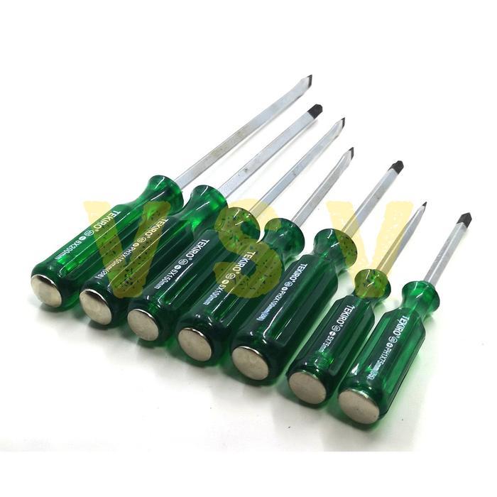 "New" TEKIRO OBENG Go thru set 7pc / Obeng set 7pc / Obeng tembus