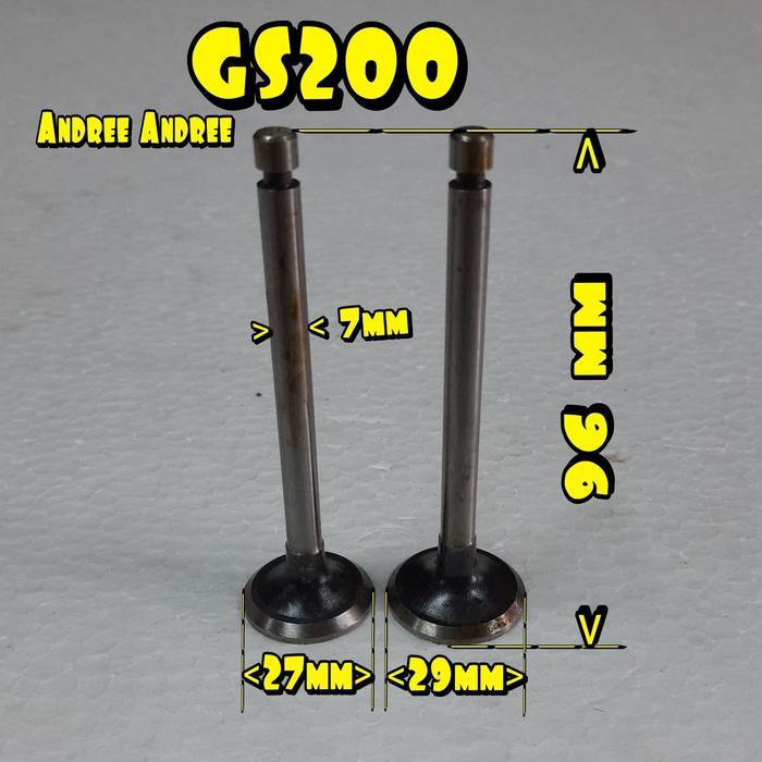 Gs200 Valve In Ex Klep Api Minyak Kubota Gs-200 Gs 200