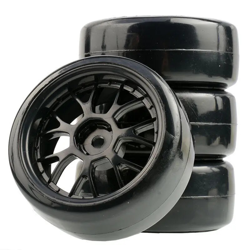 1/10 Rc Drift Car Wheels & Tires Set For Yokomo Mst Sakura Tamiya Hpi Traxxas D3 D4 D5