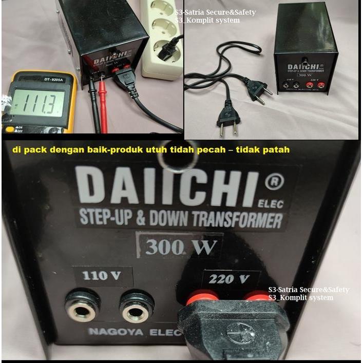 Step Up Step Down Transformer 300 Watt 220V 110V StepUp StepDown 300W