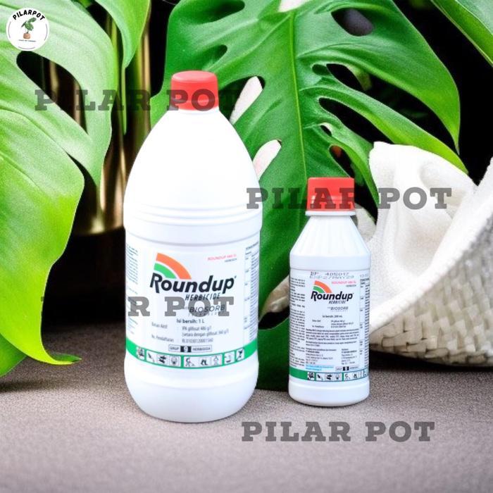 Pembasmi Rumput&Alang2 Roundup 486 Sl Herbisida 1Liter Terpercaya