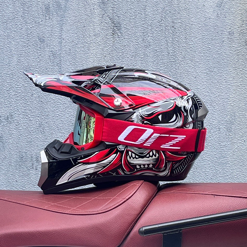 Orz-126 Approved Helmet Motorcycle Racing Helmet Child Atv Downhill Mtb Dh Helmet Capacetes Dot