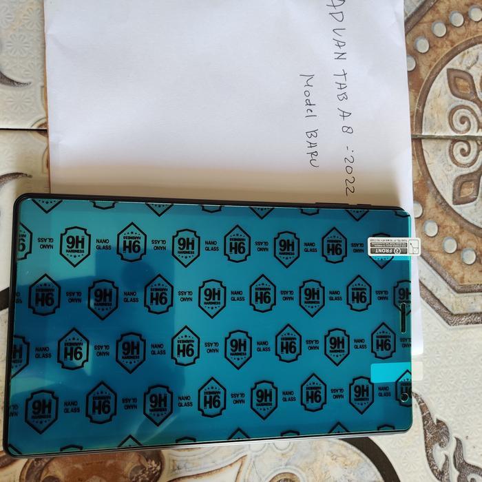 Terlaris Anti gores layar advan tab A8 2022 9h nano free anti gores kamera SALE