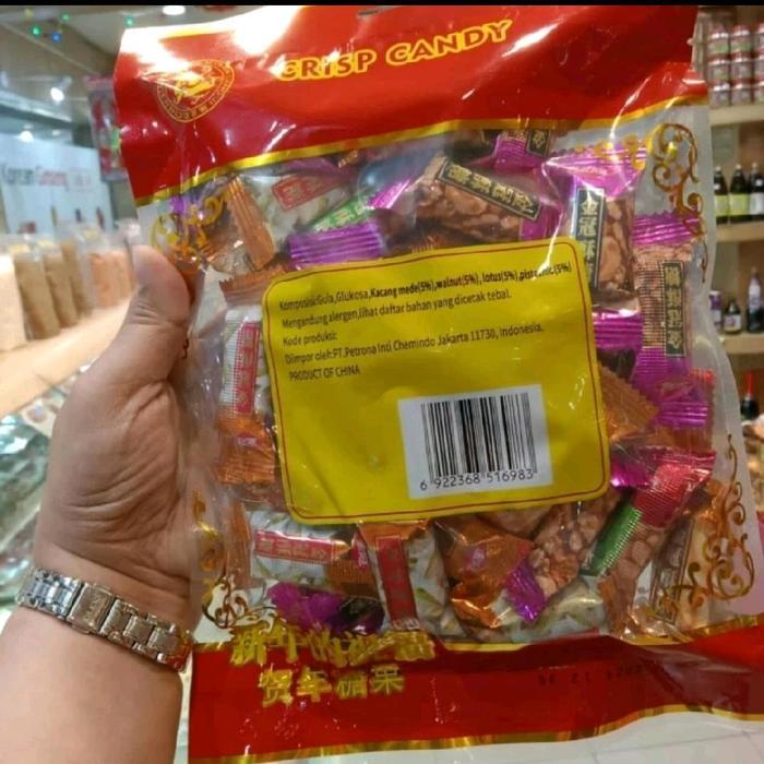 Permen Teng Teng Kacang Assorted Peanut Crisp Candy Imlek Pasti Promo