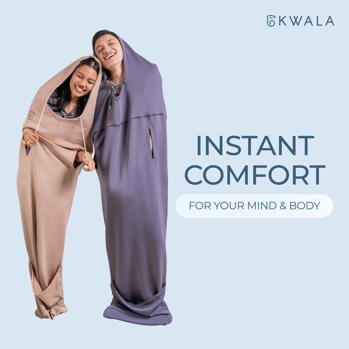 Kwala Cocoon Selimut Bedong Selimut Dewasa Selimut Travel Selimut Hoodie