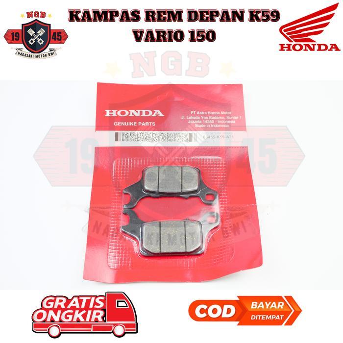kampas rem depan vario 125 - kampas rem vario 150 - Kampas Rem Cakram Depan Motor Honda vario 125